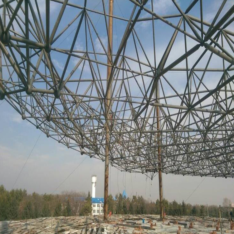 陕西球形网架钢结构施工方案
